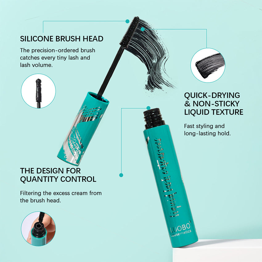 Green Box Waterproof Volumizing Mascara – Long-Lasting & Smudge-Proof