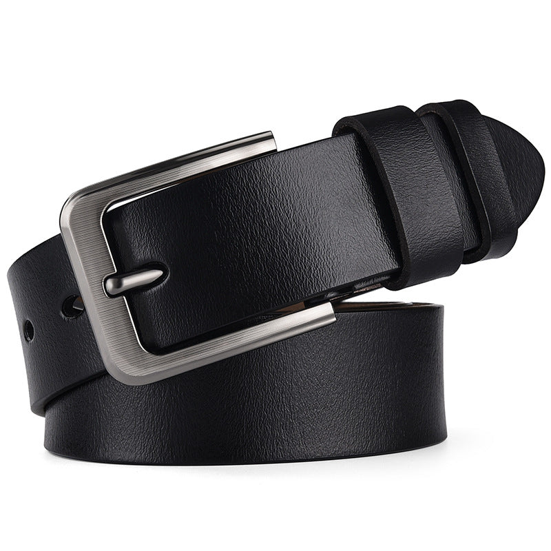 Men's Genuine Leather Needle Buckle Belt