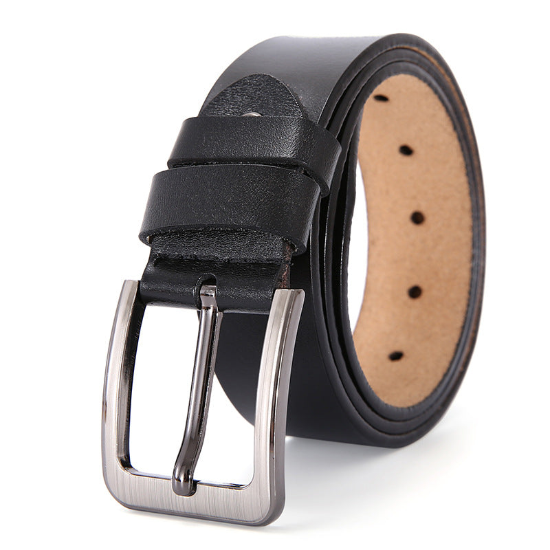 Men's Genuine Leather Needle Buckle Belt