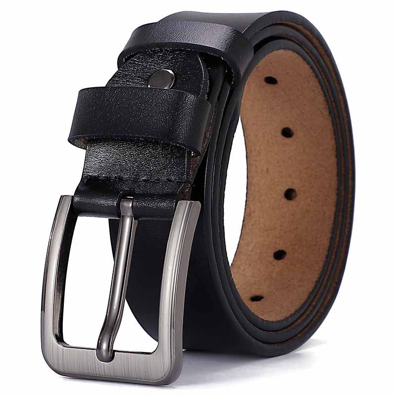 Men's Genuine Leather Needle Buckle Belt