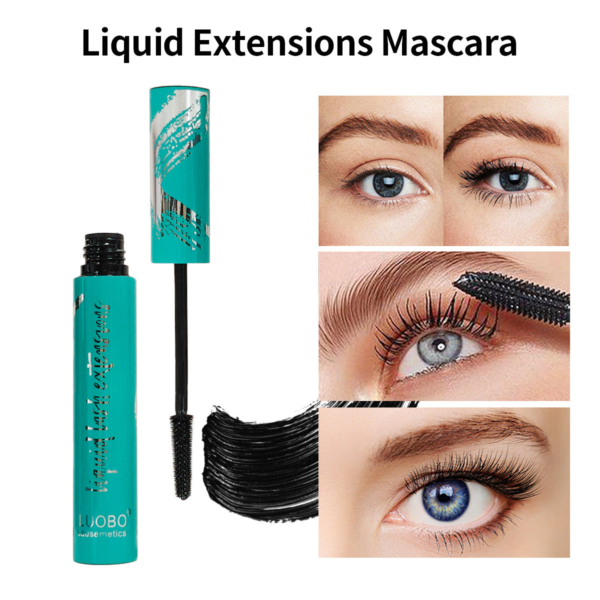 Green Box Waterproof Volumizing Mascara – Long-Lasting & Smudge-Proof