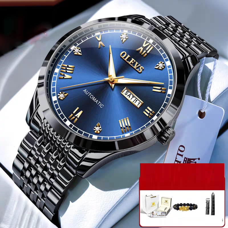 Men's Watch Men's Mechanical Watch Fully Automatic Simple Wind Waterproof Night Light Watch