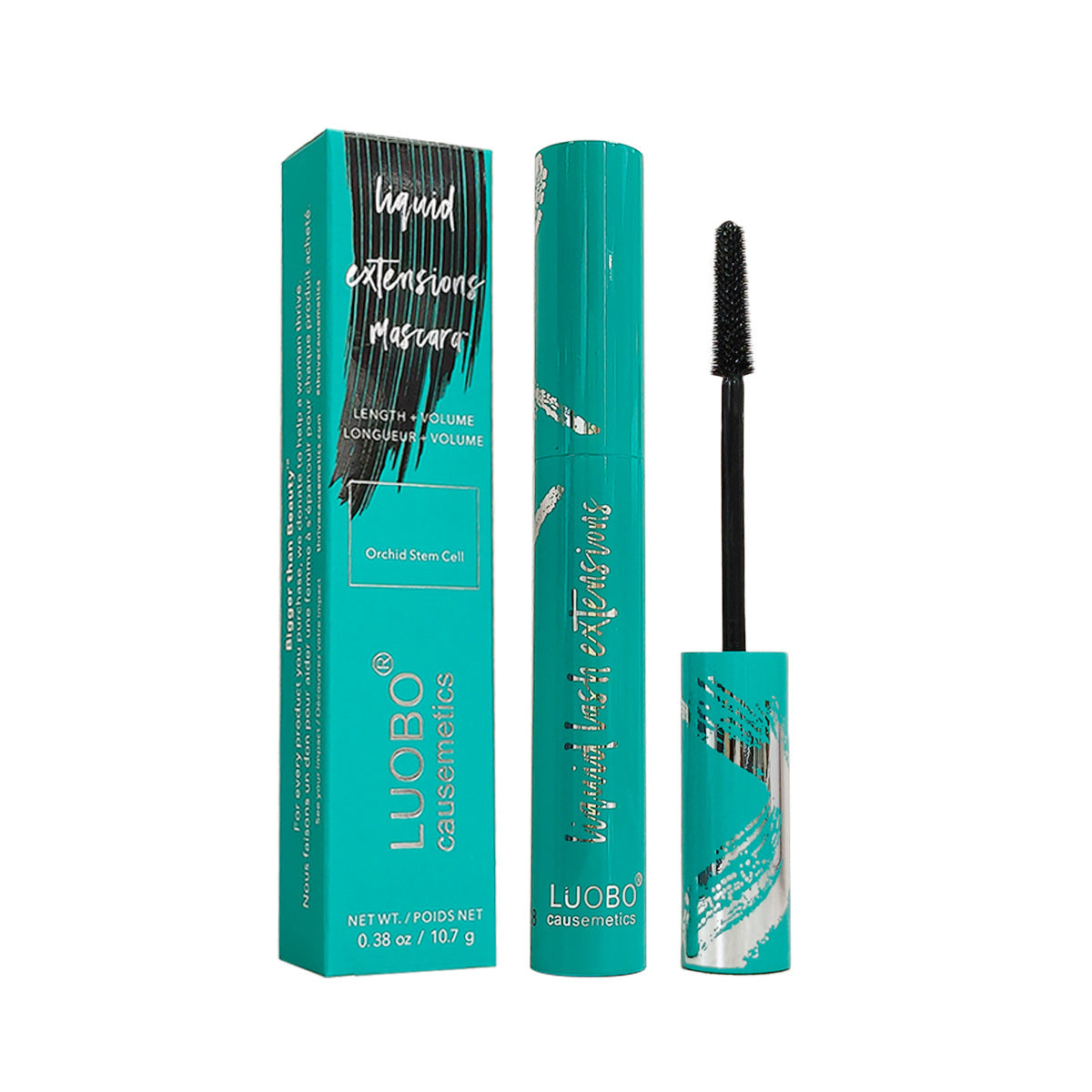 Green Box Waterproof Volumizing Mascara – Long-Lasting & Smudge-Proof