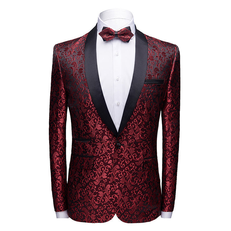 Men's Slim Fit 3-Piece Suit – Blazer, Pants & Vest