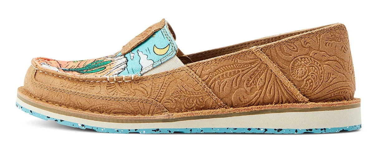 Women's Slip-On Shoes – Leather Stretch Casual Comfort — view 18