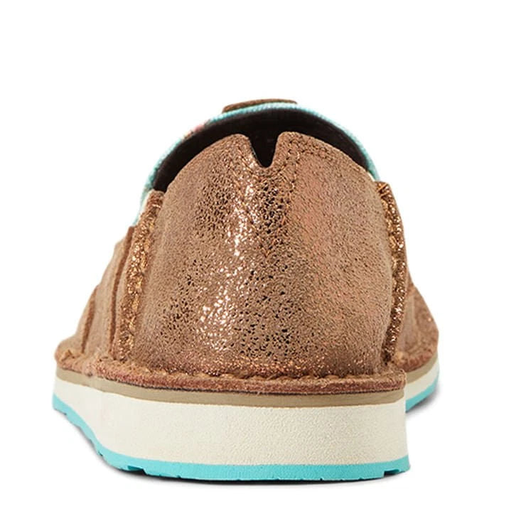 Women's Slip-On Shoes – Leather Stretch Casual Comfort — view 3
