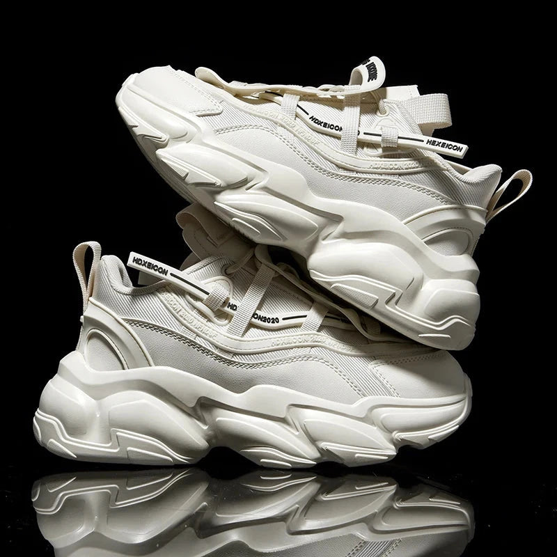 Men's Chunky Casual Sneakers – Breathable Mesh, Odor Control — view 6
