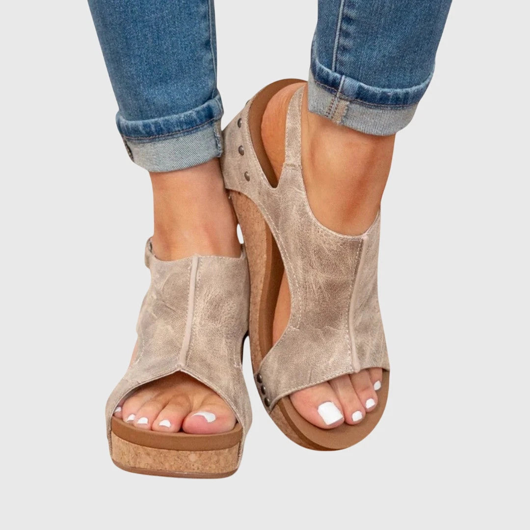 Adela Everyday Orthopedic Sandals – Cushioned Buckle Fit — view 2