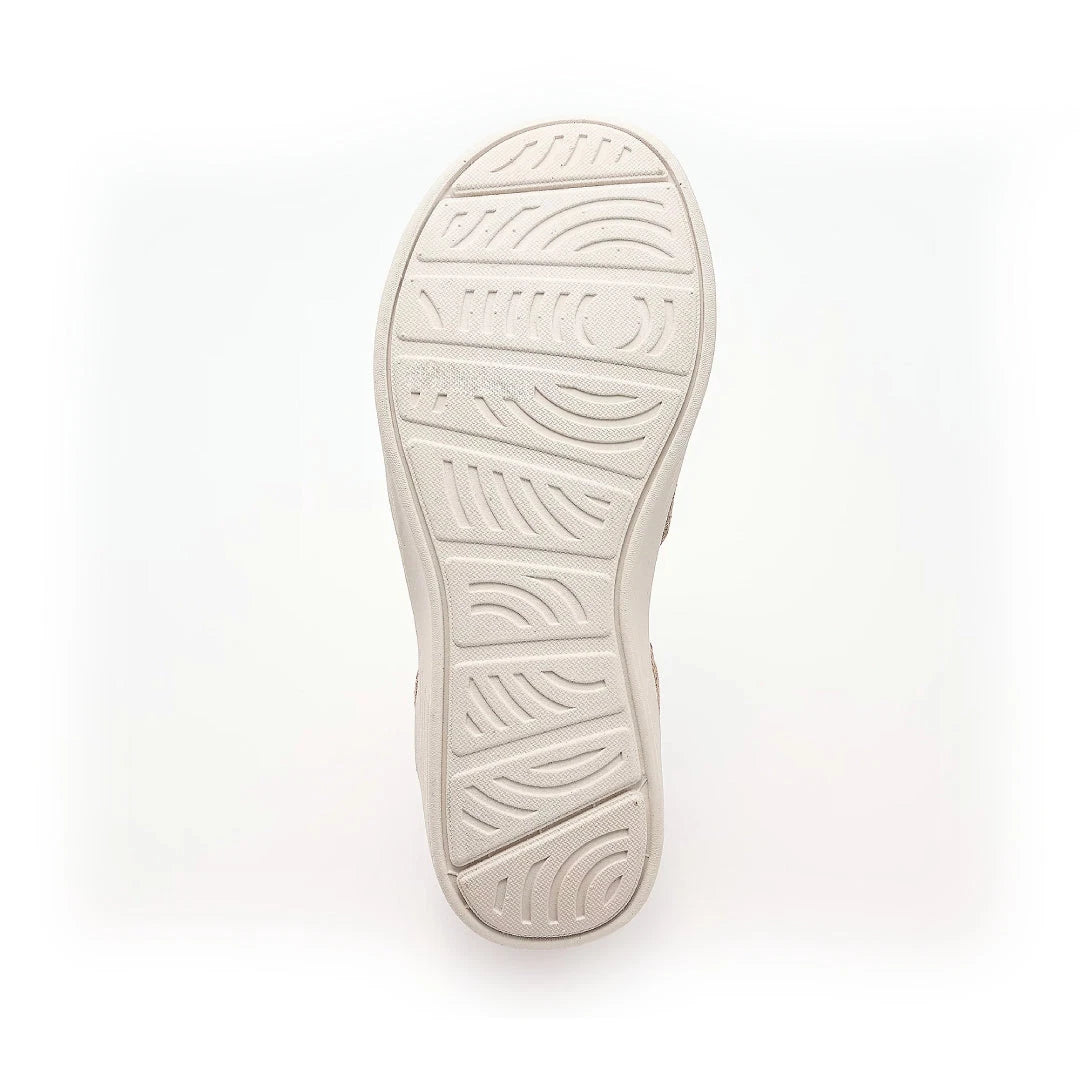Sequin Knit Wedge Sandals – Stretch Comfort — view 5