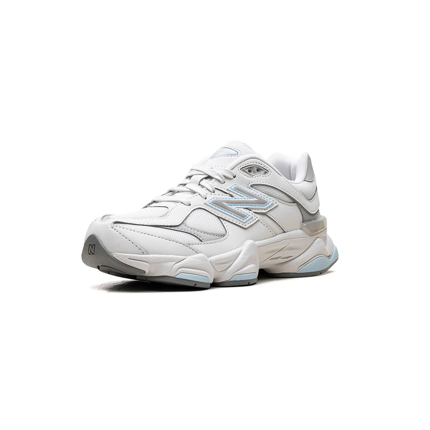 9060 Kids' Sneakers – Blue Gray Suede Mesh Style — view 2