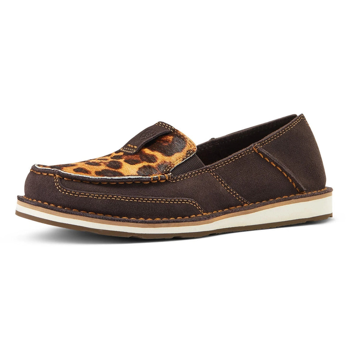 Women's Slip-On Shoes – Leather Stretch Casual Comfort — view 32