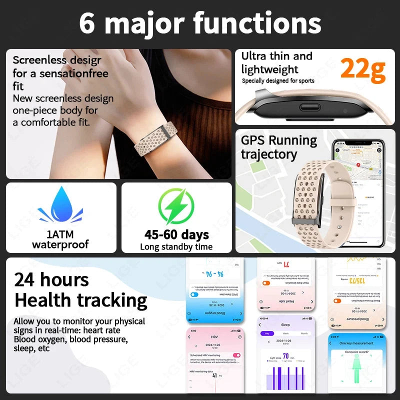 Adults' Smart Watch – 20-Day Battery Life and Activity Tracking — view 3