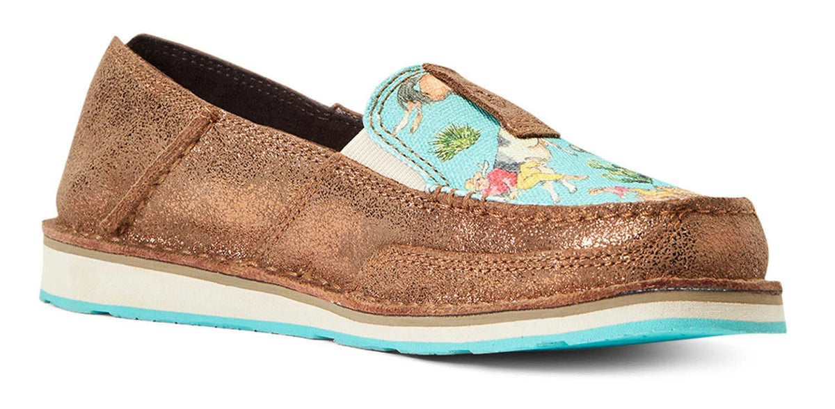 Women's Slip-On Shoes – Leather Stretch Casual Comfort — view 4