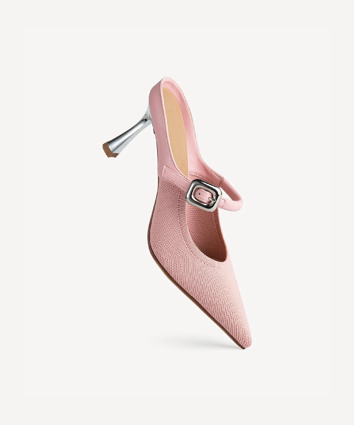 Pointed Toe Women's Heeled Mules – Stiletto Heel Style — view 35