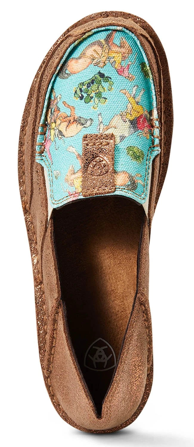 Women's Slip-On Shoes – Leather Stretch Casual Comfort — view 5
