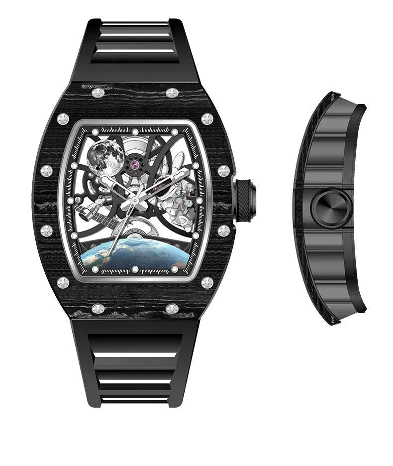 Skeleton Automatic Watch – Carbon Fiber Case Edition — view 4