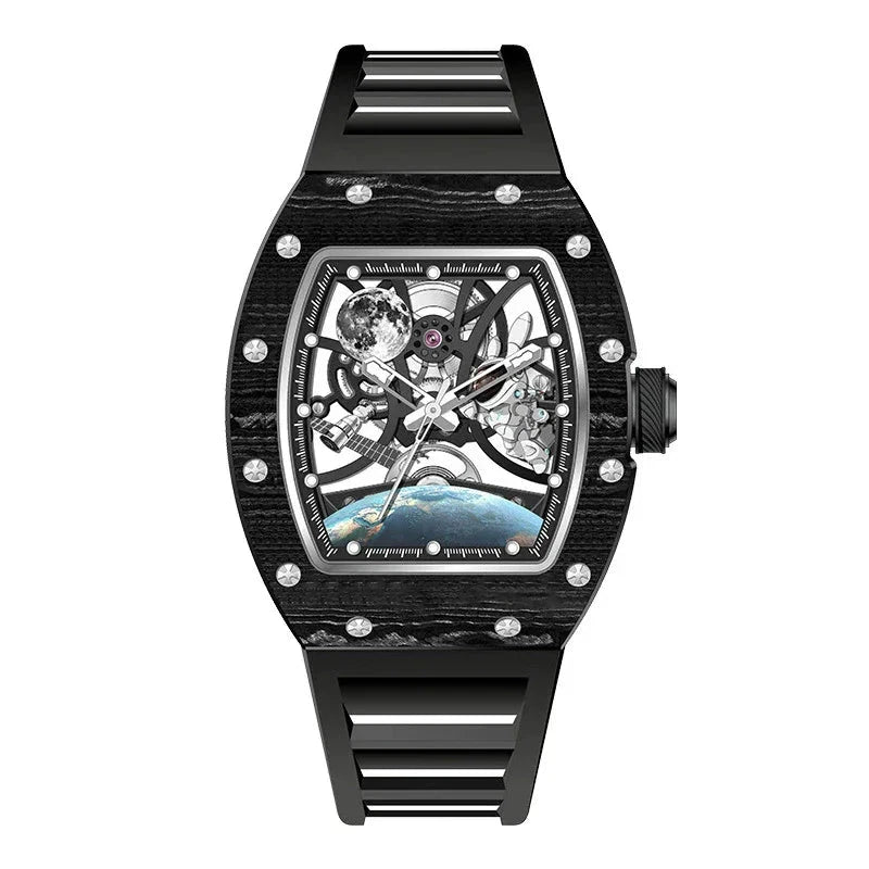 Skeleton Automatic Watch – Carbon Fiber Case Edition — view 7