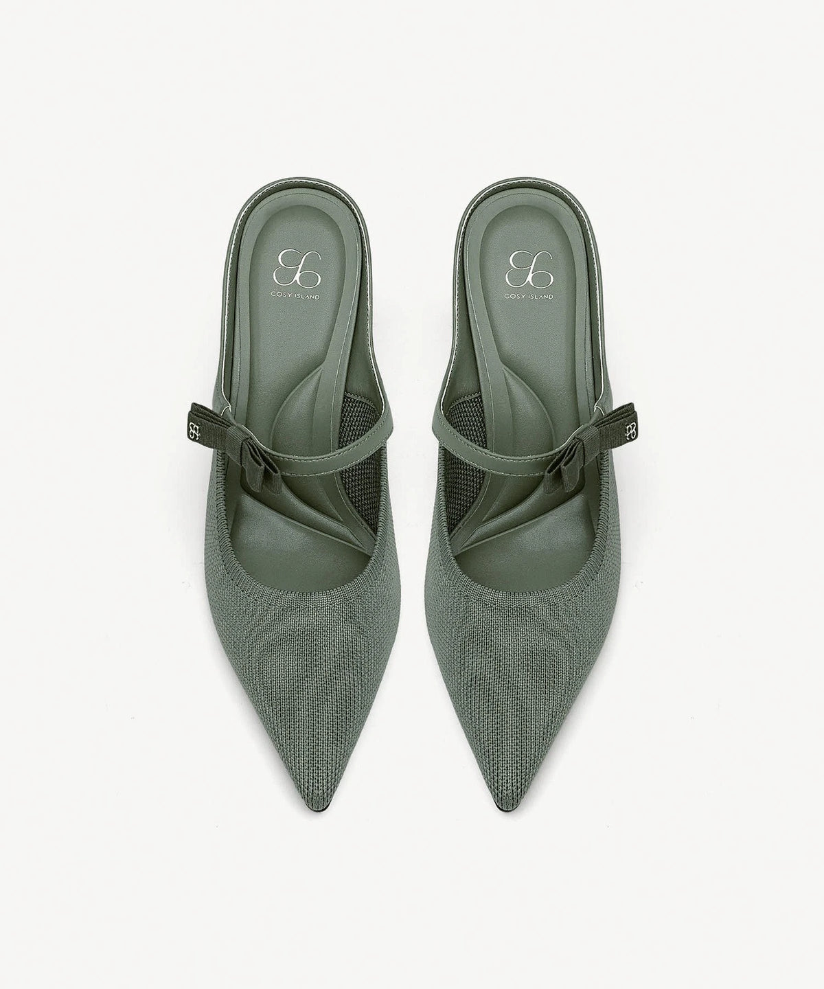 Pointed Toe Women's Heeled Mules – Stiletto Heel Style — view 69