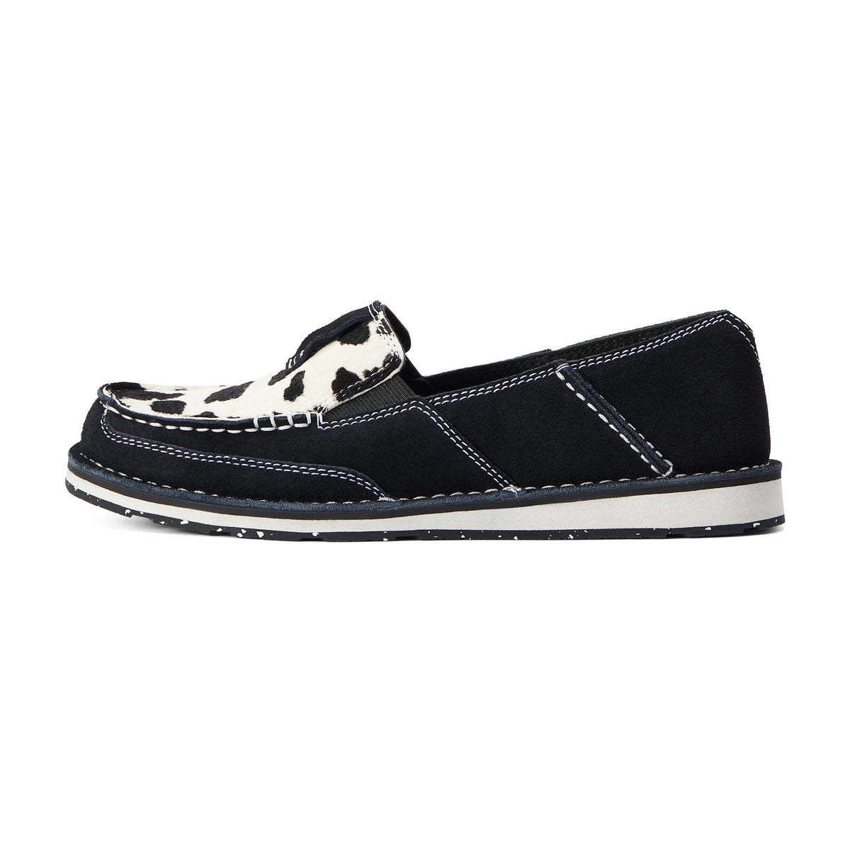 Women's Slip-On Shoes – Leather Stretch Casual Comfort — view 8