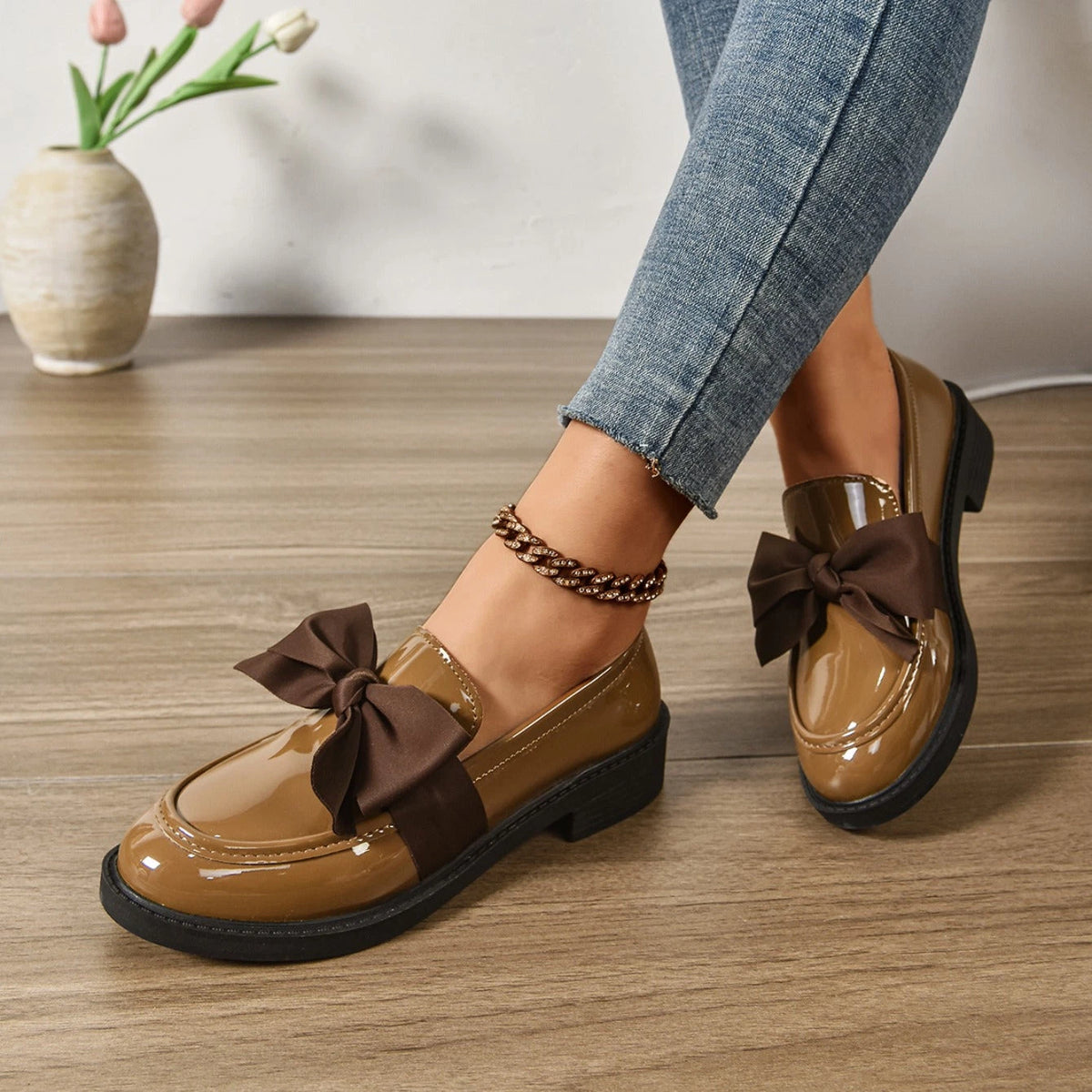 Alice Women's Loafers – Bow Detail Everyday Comfort — view 6