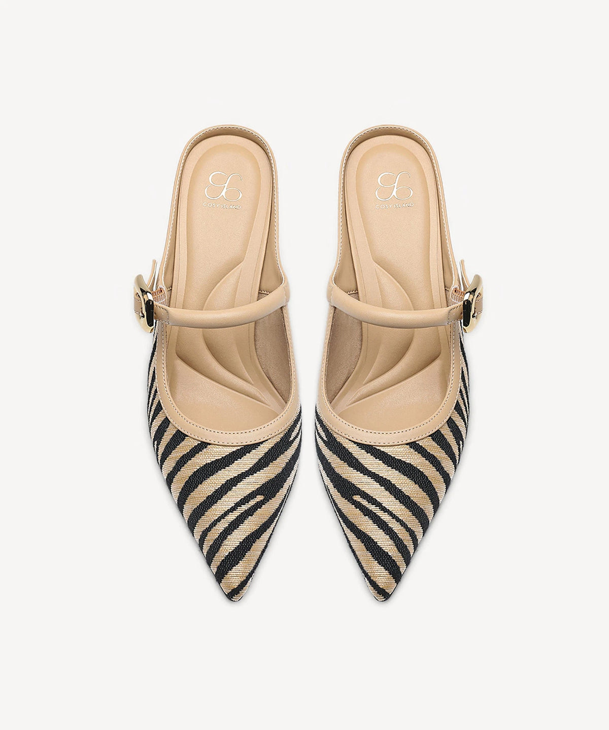 Pointed Toe Women's Heeled Mules – Stiletto Heel Style — view 75