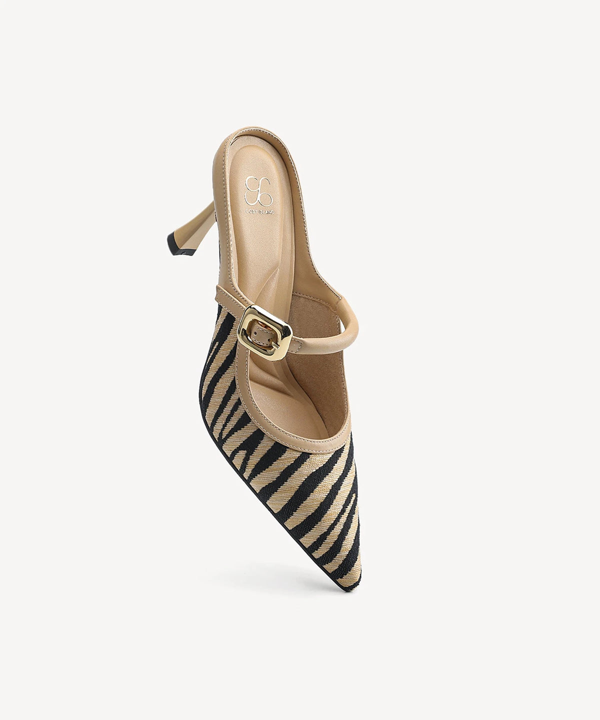 Pointed Toe Women's Heeled Mules – Stiletto Heel Style — view 77