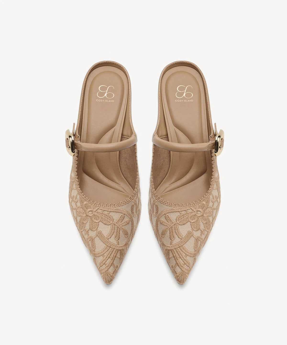 Pointed Toe Women's Heeled Mules – Stiletto Heel Style — view 96