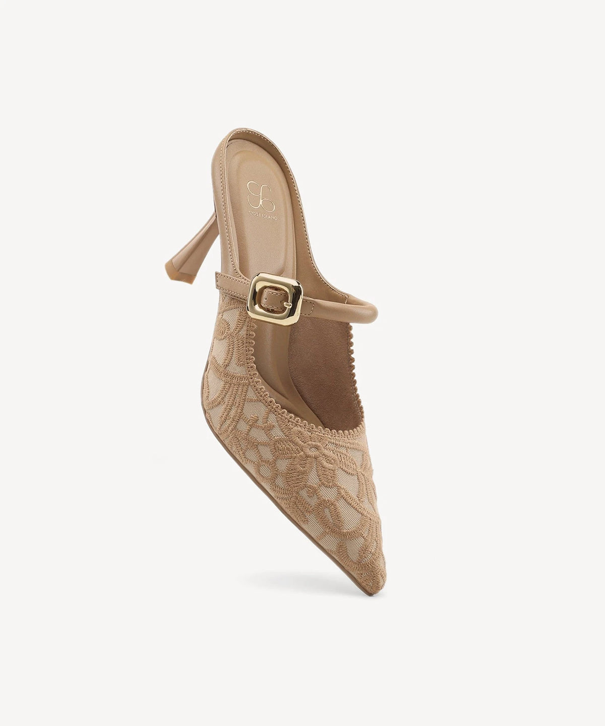 Pointed Toe Women's Heeled Mules – Stiletto Heel Style — view 98