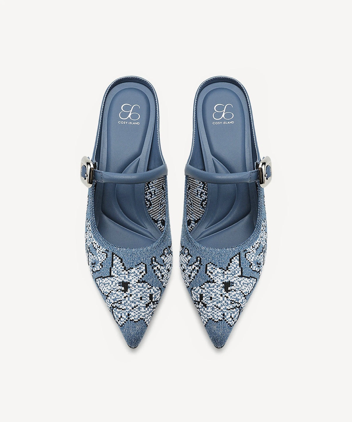 Pointed Toe Women's Heeled Mules – Stiletto Heel Style — view 103