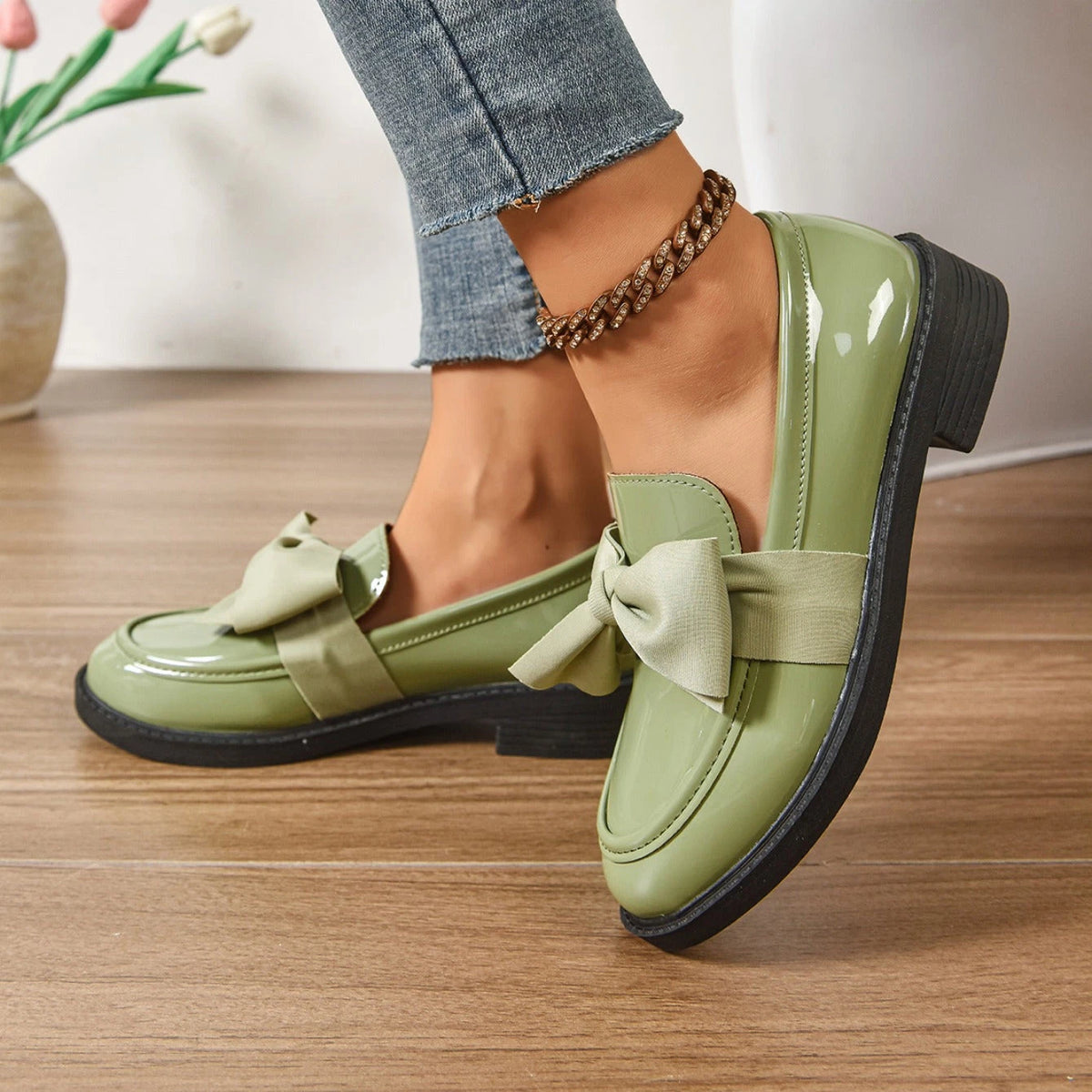 Alice Women's Loafers – Bow Detail Everyday Comfort — view 12
