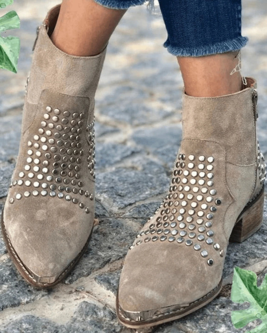 Annie Everyday Ankle Boots – Chunky Heel Support