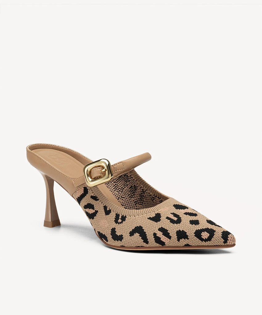 Pointed Toe Women's Heeled Mules – Stiletto Heel Style