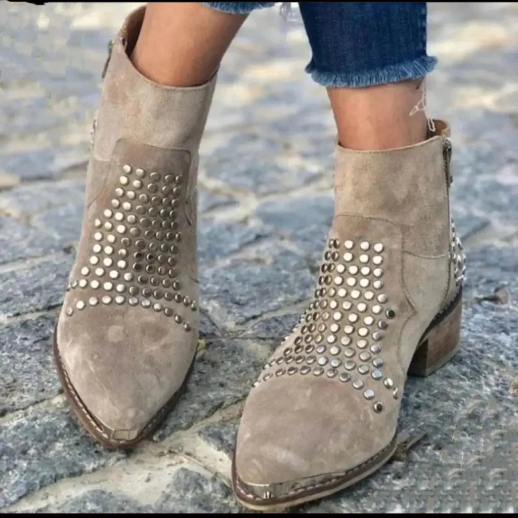 Annie Everyday Ankle Boots – Chunky Heel Support — 5