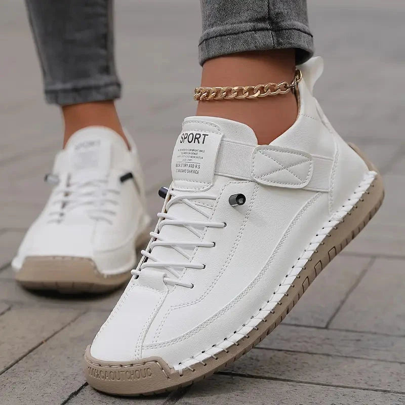 Everyday Comfort Support Sneakers – Cushioned Fit — White