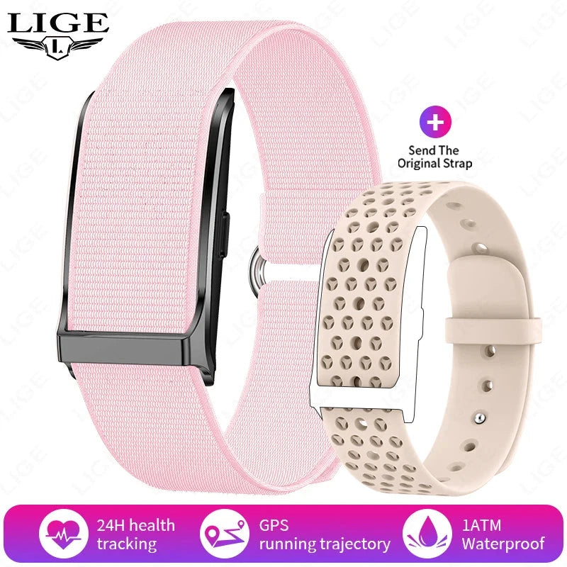 Adults' Smart Watch – 20-Day Battery Life and Activity Tracking — pink