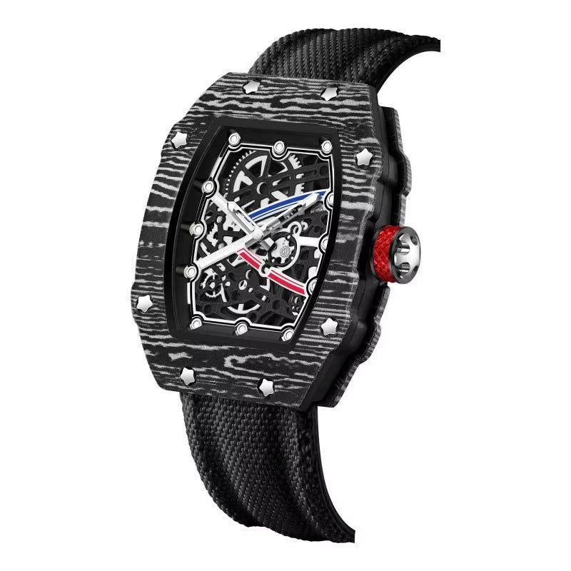 Overtake Watch – Bold Wrist Presence for Everyday Wear — all black