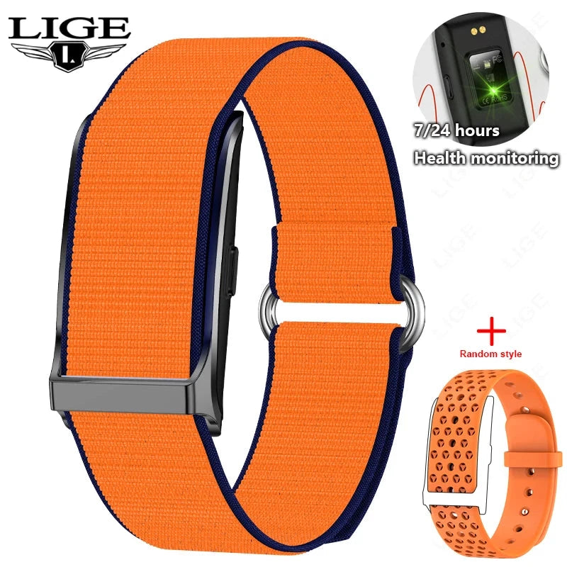 Adults' Smart Watch – 20-Day Battery Life and Activity Tracking — orange