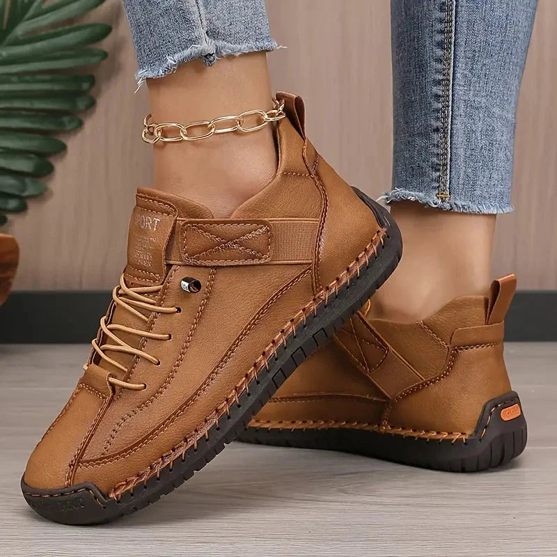 Everyday Comfort Support Sneakers – Cushioned Fit — Brown