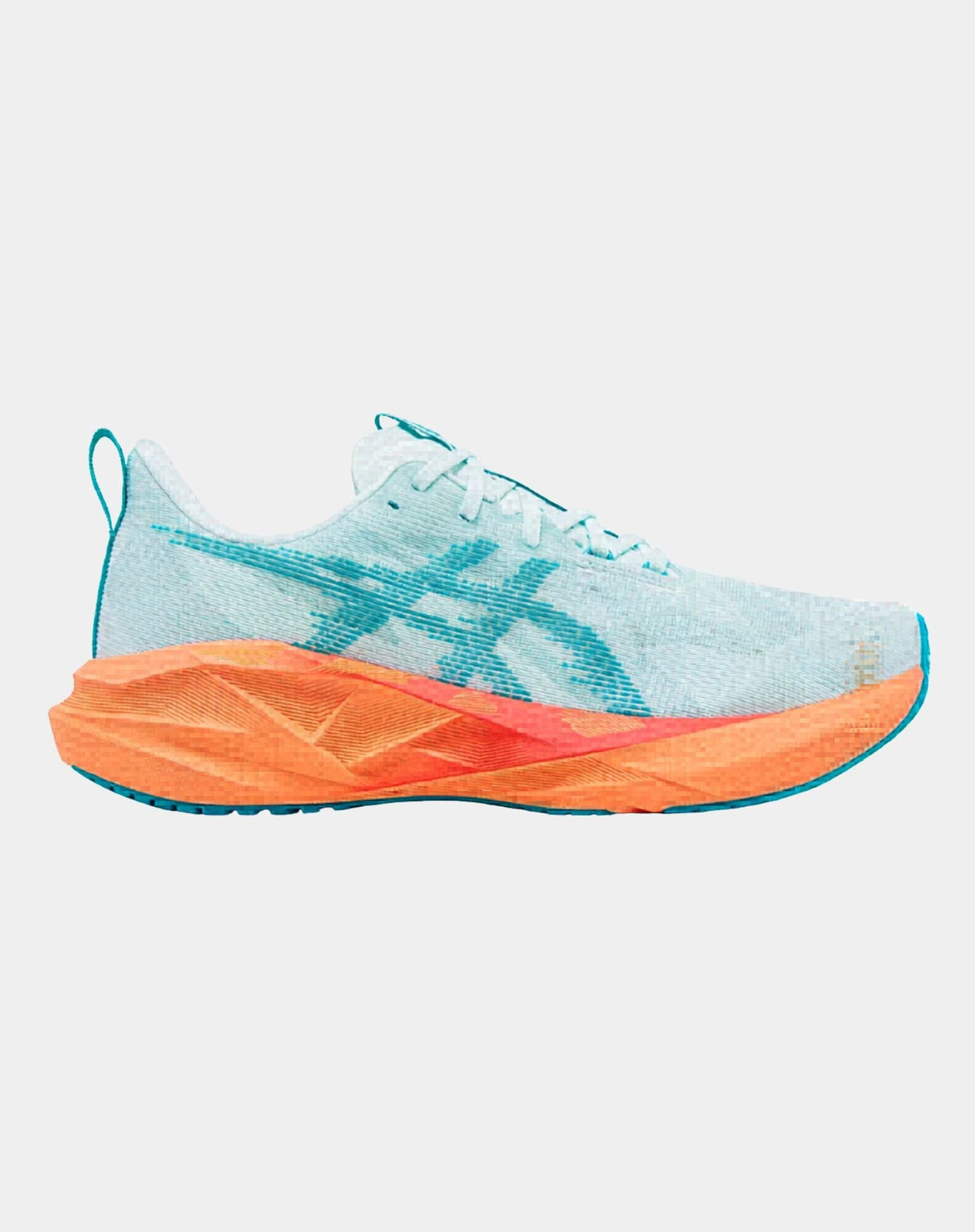 Men's & Women's Running Shoes – Breathable Cushioned Comfort — Ice Blue / Orange