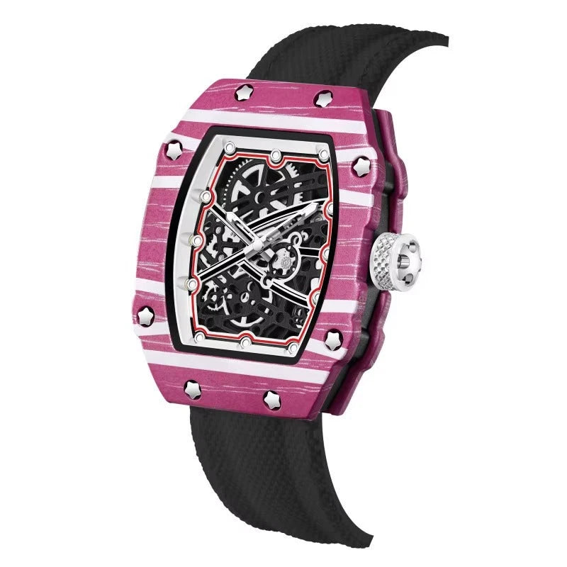Overtake Watch – Bold Wrist Presence for Everyday Wear — purple/black